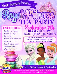 Starlite Newnan Sharpsburg Princess tea party