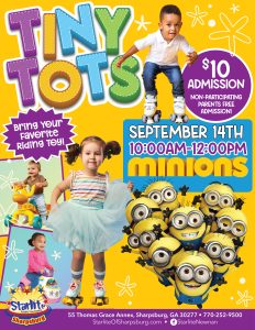 Event in Newnan, Sharpsburg, and Peachtree City Tiny Tots at Starlite Family Fun Center