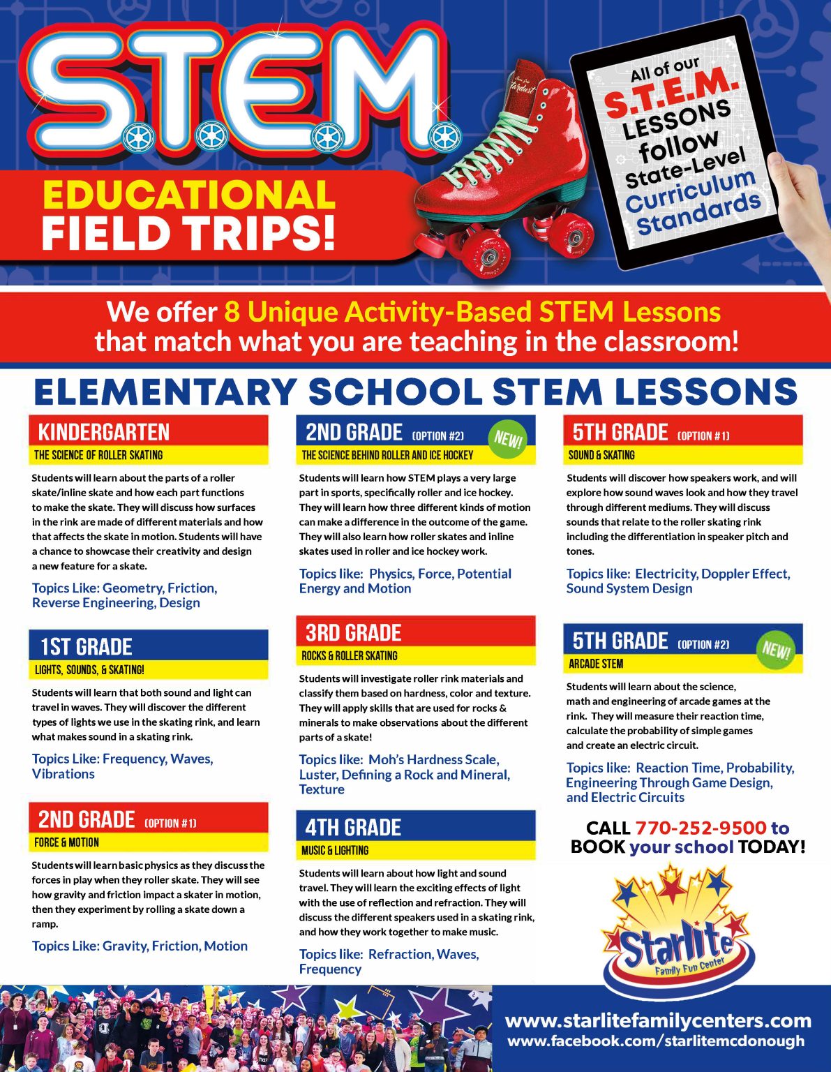 Starlite Sharpsburg Elementary School STEM Field Trip