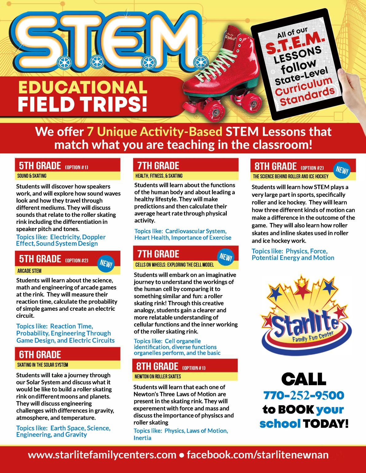 Starlite Sharpsburg Middle School STEM Field Trip