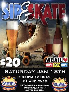 Starlite Adult Night Sip N Skate 2025