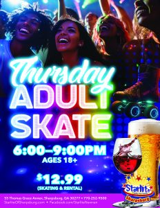 Adult Skate Starlite Family Fun Center 2025