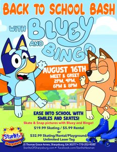Starlite of Sharpsburg Newnan Bluey and Bingo Family event 2025