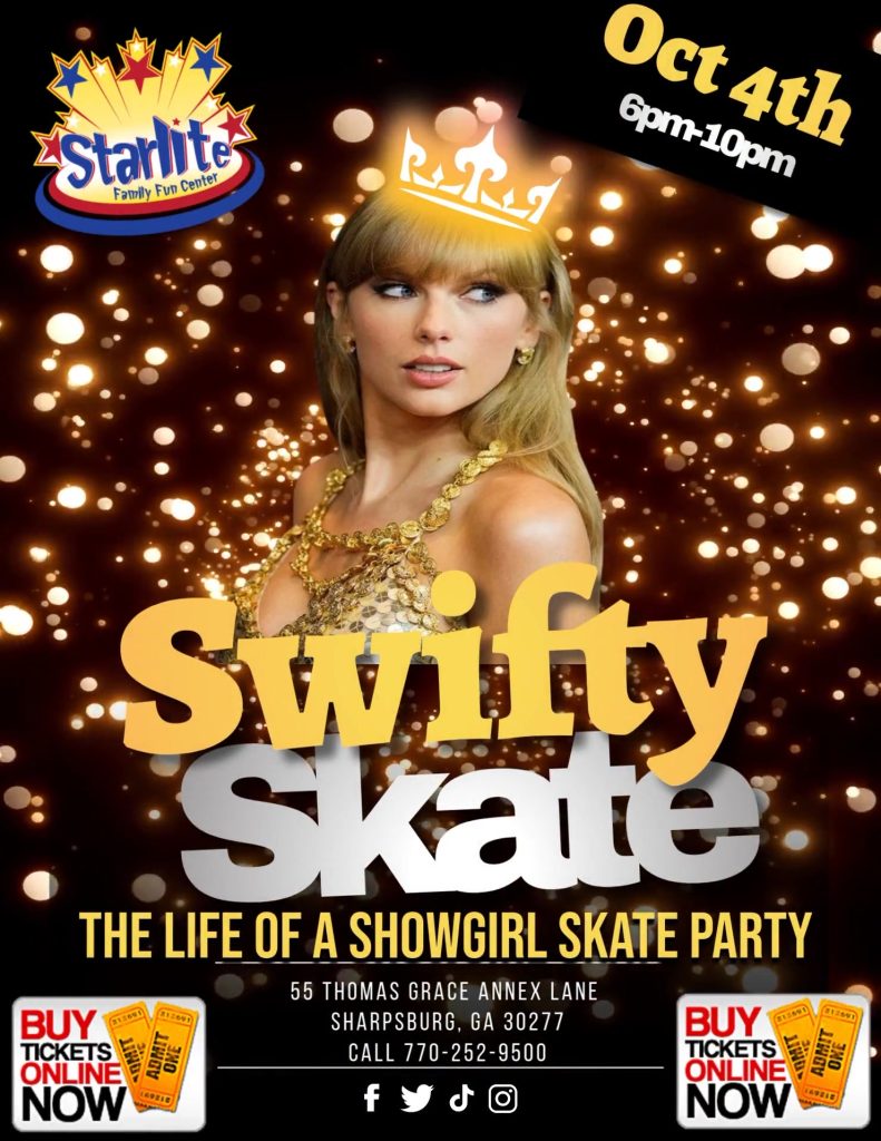 Taylor Swift album release Skate Starlite of Sharpsburg 2025